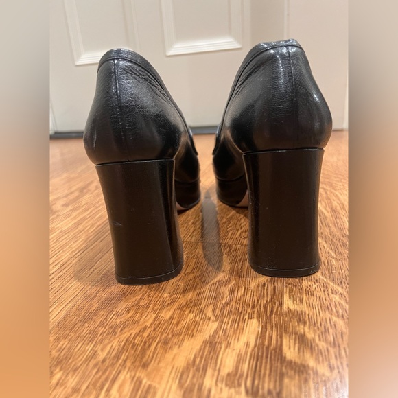 Gucci Leather Platform Loafer With Horsebit Size 36.5 - Picture 3 of 5